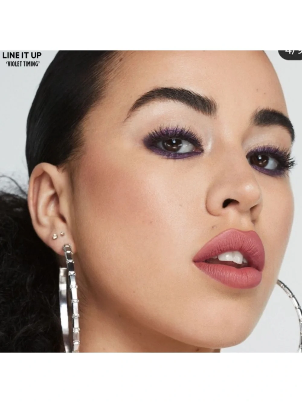 GXVE LINE IT UP 24HR WATERPROOF GEL EYELINER PENCIL - Violet Timing (Purple) NEW